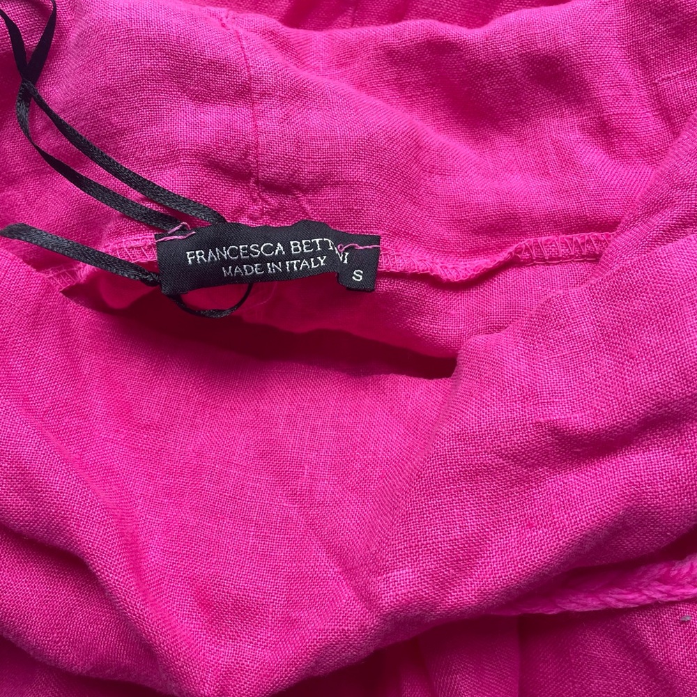 Francesca Bettini 100% Linen Maxi Dress – Size Small - Picture 6 of 7